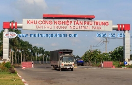 Xử lý nước thải KCN Tân Phú Trung